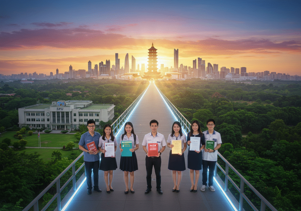 SPU นำเครื่องมือพิชิต HSK: วิธีการเตรียมตัวสอบเพื่อเข้ามหาวิทยาลัยชั้นนำในจีน