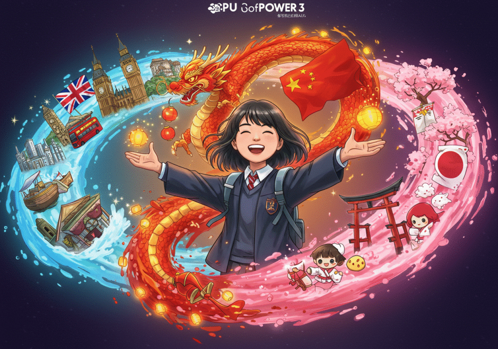 Soft Power ของอังกฤษ จีน ญี่ปุ่น: อิทธิพลต่อหลักสูตรคณะศิลปศาสตร์ในมหาวิทยาลัยศรีปทุม (SPU)
