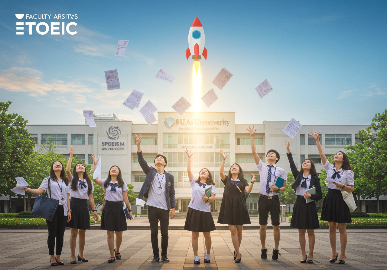กลยุทธ์บริหารเวลาสอบ TOEIC สำหรับนักศึกษา SPU: เคล็ดลับจากคณะศิลปศาสตร์