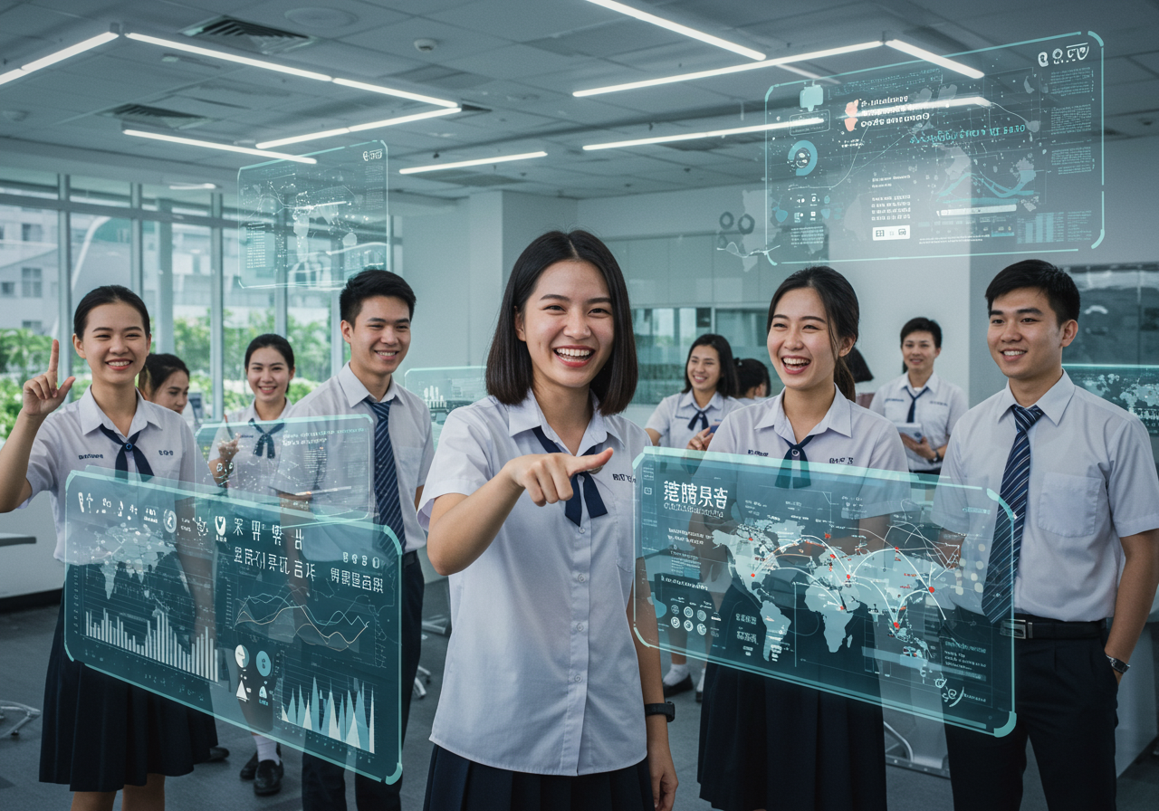 การผสมผสานภาษาจีนและธุรกิจ: รูปแบบการเรียนที่ SPU และวิธีการเตรียมตัวสอบ HSK
