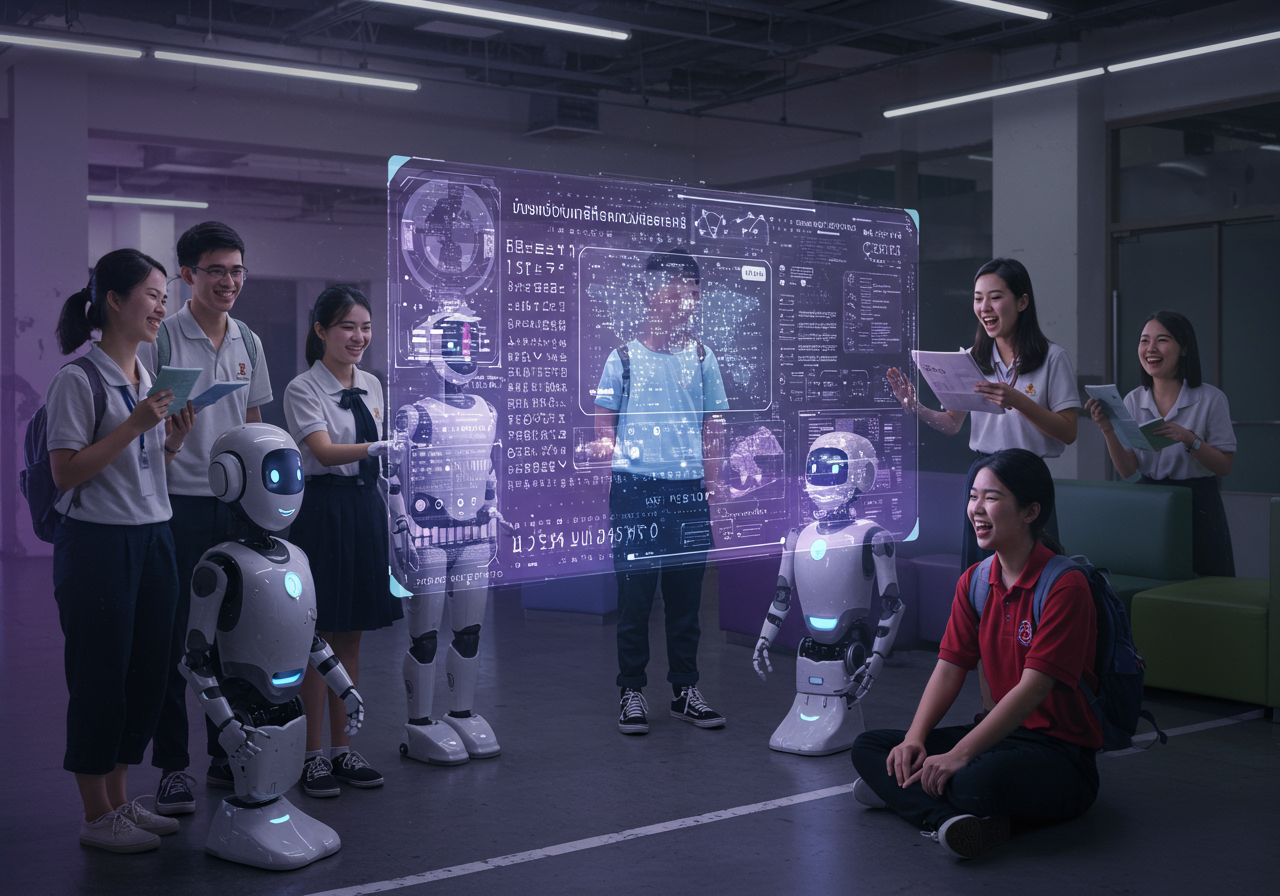 การเปลี่ยนแปลงบทบาทภาษาศาสตร์และสังคมศิลปศาสตร์ในยุคปัญญาประดิษฐ์ที่ SPU