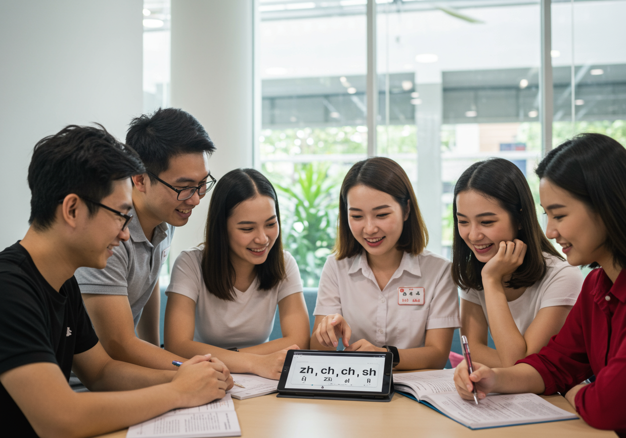 การใช้เสียงควบกล้ำ zh ch sh ในการสื่อสารระดับมหาวิทยาลัย: กรณีศึกษานักศึกษาคณะศิลปศาสตร์ SPU