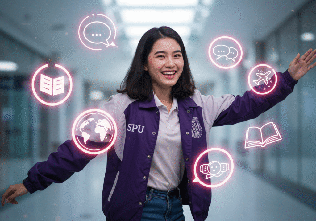 คณะศิลปศาสตร์ SPU กับการพัฒนาทักษะภาษาอังกฤษแบบรอบด้านในปี 2025