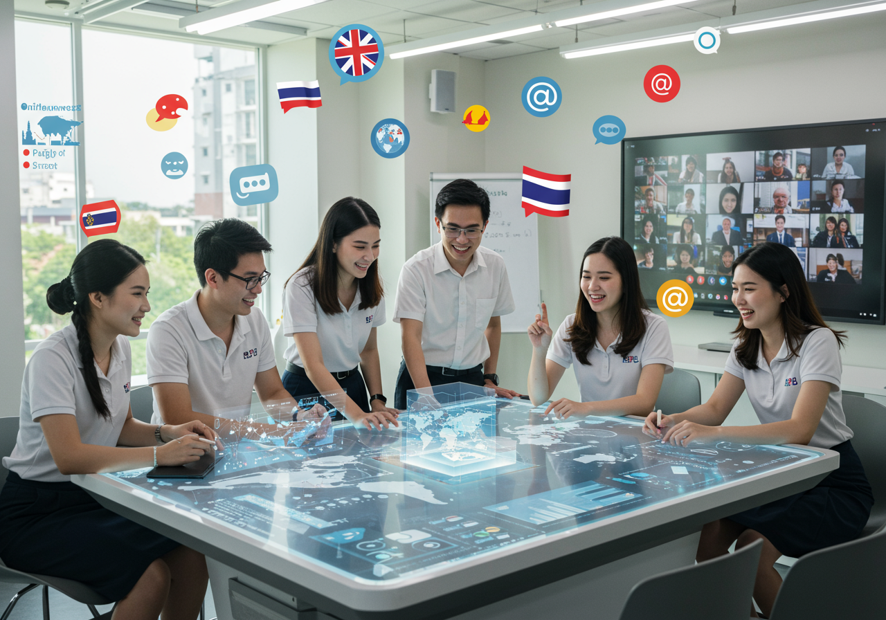 คณะศิลปศาสตร์ SPU กับการเรียนรู้ข้ามวัฒนธรรม: ปั้นนักสื่อสารยุคดิจิทัลอย่างมีคุณภาพ