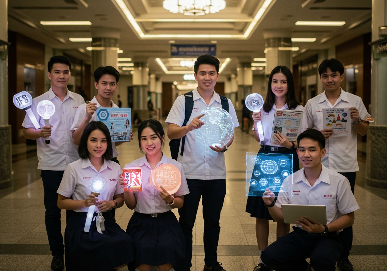 คณะศิลปศาสตร์ มหาวิทยาลัยศรีปทุม กับการพัฒนา Soft Power ผ่านการเรียนรู้วัฒนธรรมต่างประเทศ