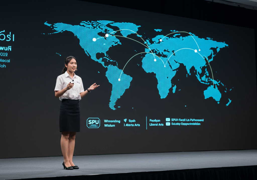 จบศิลปศาสตร์ SPU เสริมอนาคต กับทักษะภาษาอังกฤษธุรกิจที่ตลาดงานต้องการ