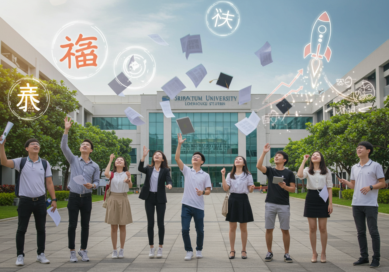 จุดเด่นภาษาจีนสื่อสารธุรกิจในคณะศิลปศาสตร์ มหาวิทยาลัยศรีปทุม