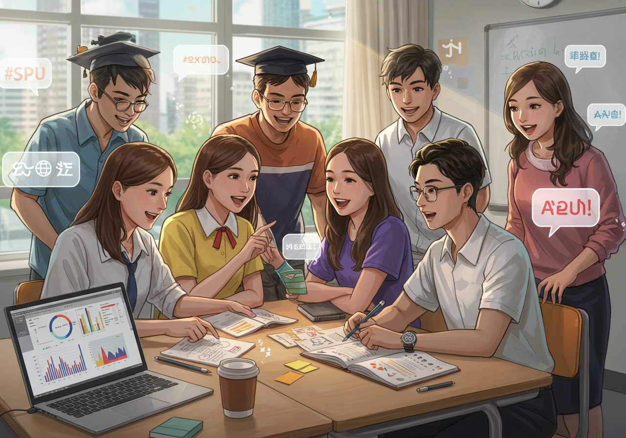 ชีวิตนักศึกษาคณะศิลปศาสตร์ ม.ศรีปทุม: อัปสกิล 3 ภาษา ตอบโจทย์สายธุรกิจยุคใหม่