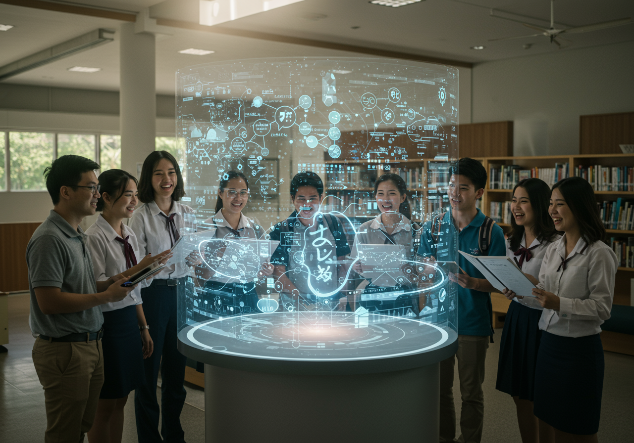 นวัตกรรม AI กับการเรียนรู้คณะศิลปศาสตร์ SPU : ก้าวสู่การศึกษายุคใหม่