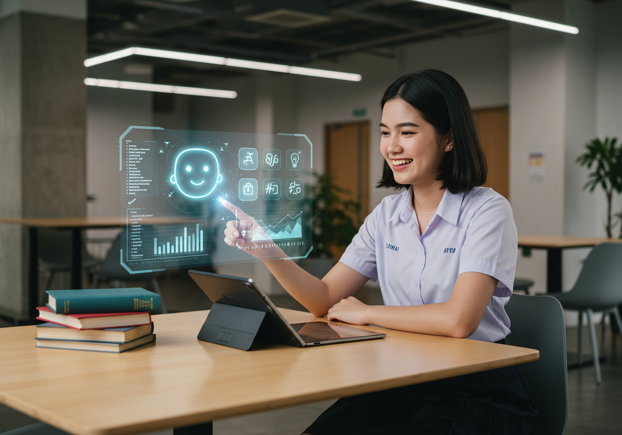 บทบาทของ AI และซอฟต์สกิลในสายงานธุรกิจยุค 6.0 ที่นักศึกษา SPU คณะศิลปศาสตร์ควรรู้