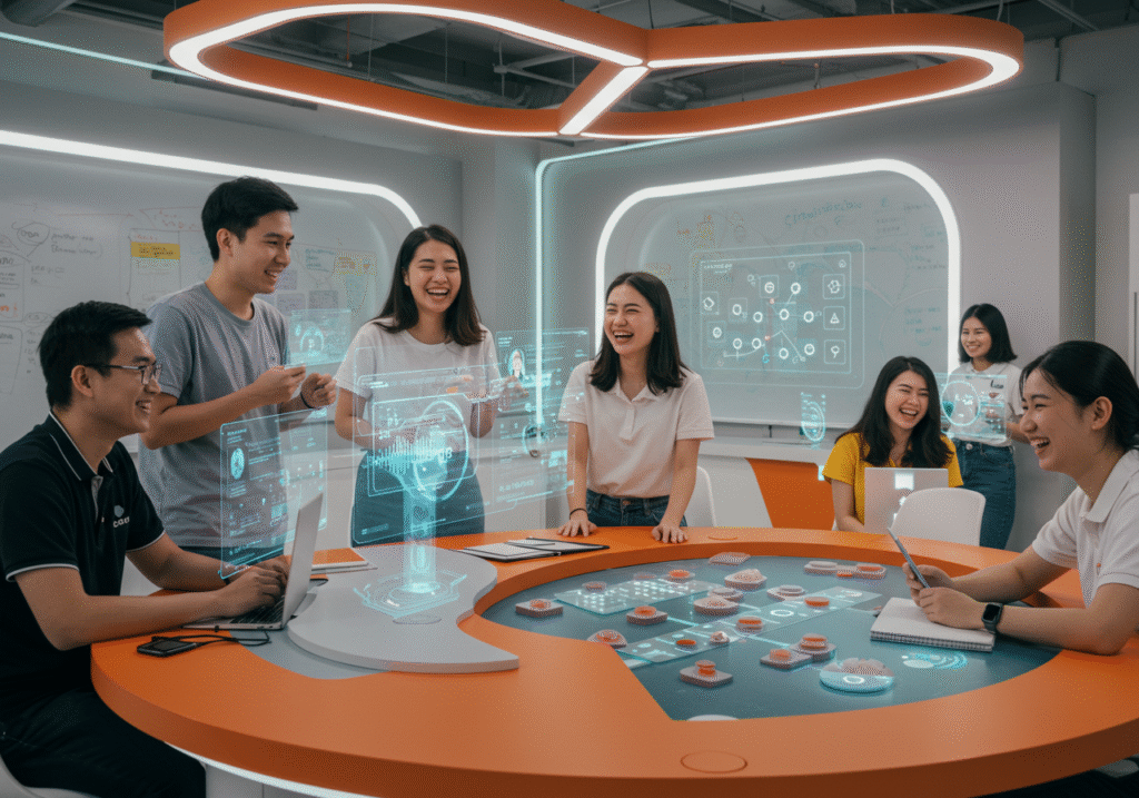 บทบาทของ AI และเทคโนโลยีดิจิทัลในการเรียนภาษา ที่คณะศิลปศาสตร์ มหาวิทยาลัยศรีปทุม