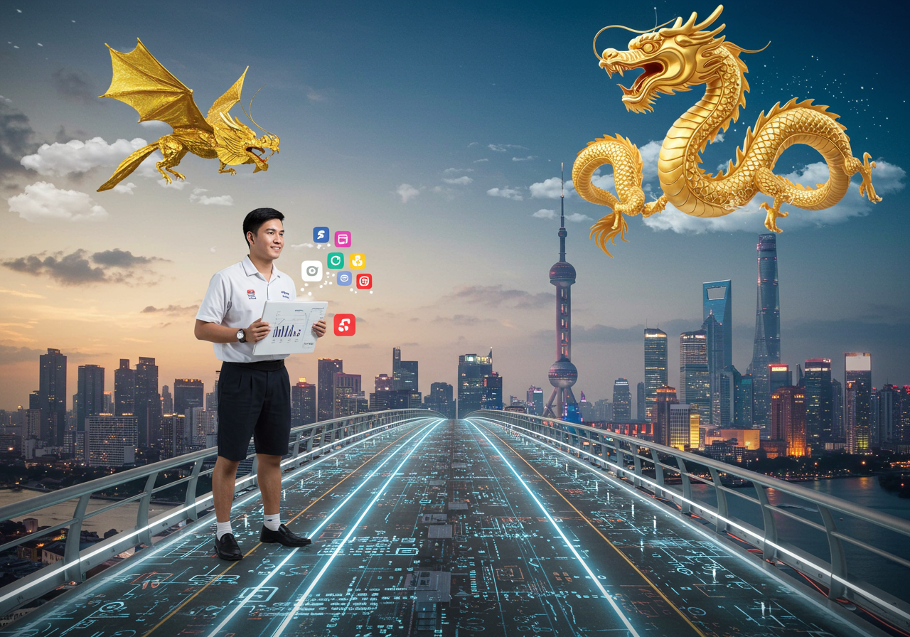 บทบาทนักสื่อสารธุรกิจจีนยุคใหม่: การพัฒนาโดยคณะศิลปศาสตร์ มหาวิทยาลัยศรีปทุม