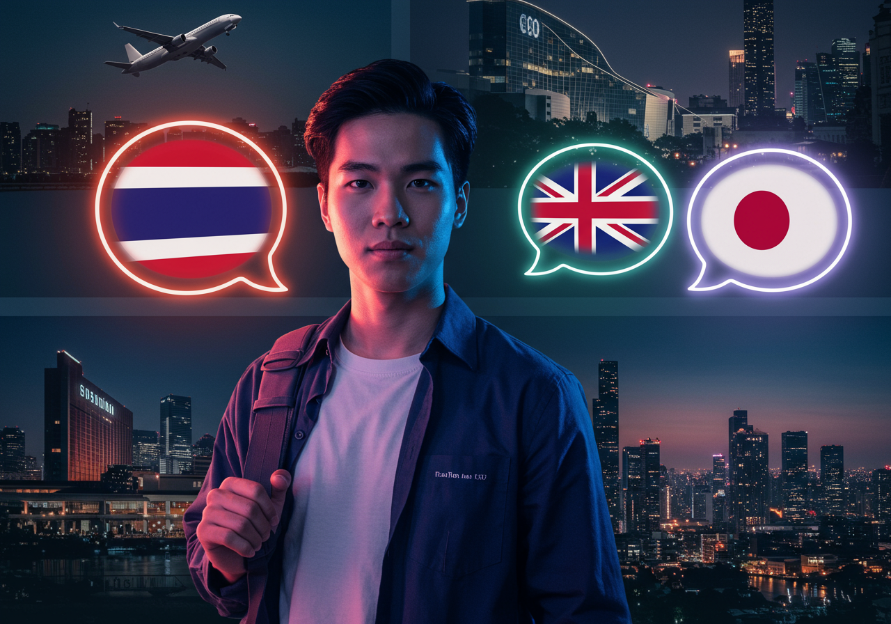 ปลดล็อกทักษะภาษา 3 ภาษา: เสริมอาชีพยุคใหม่กับคณะศิลปศาสตร์ ม.ศรีปทุม