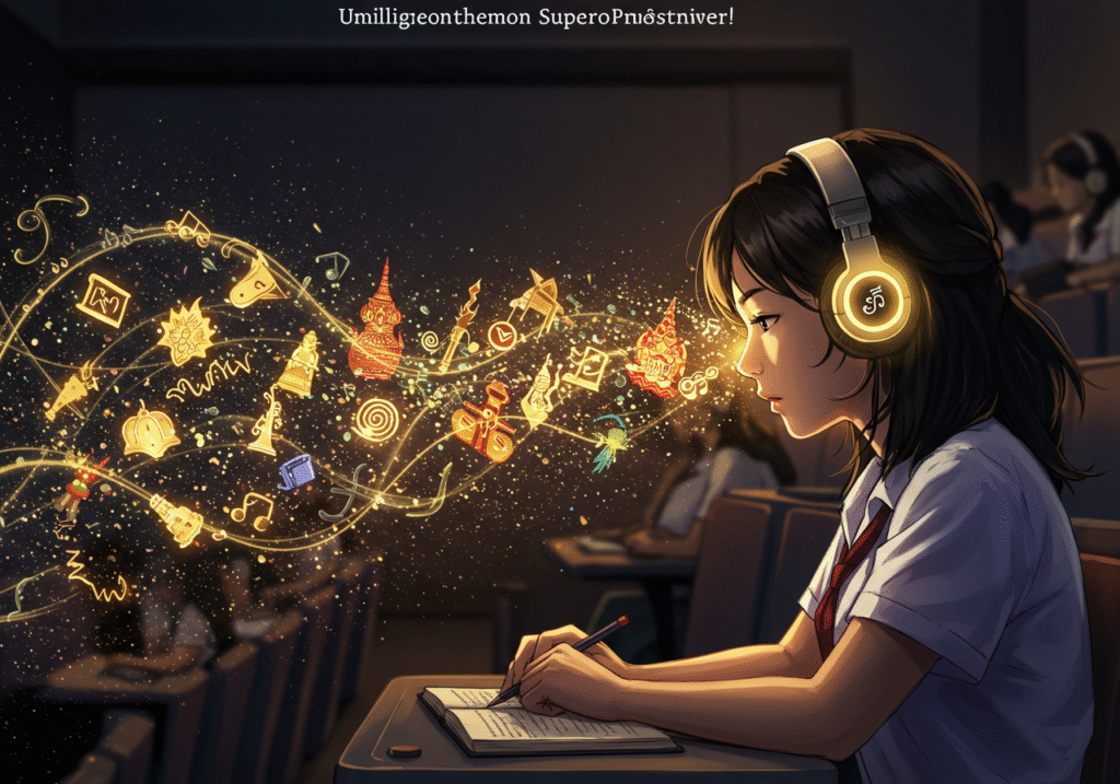 ฝึกสมาธิและวิจารณญาณในการฟัง สนทนายาวในคณะศิลปศาสตร์ มหาวิทยาลัยศรีปทุม