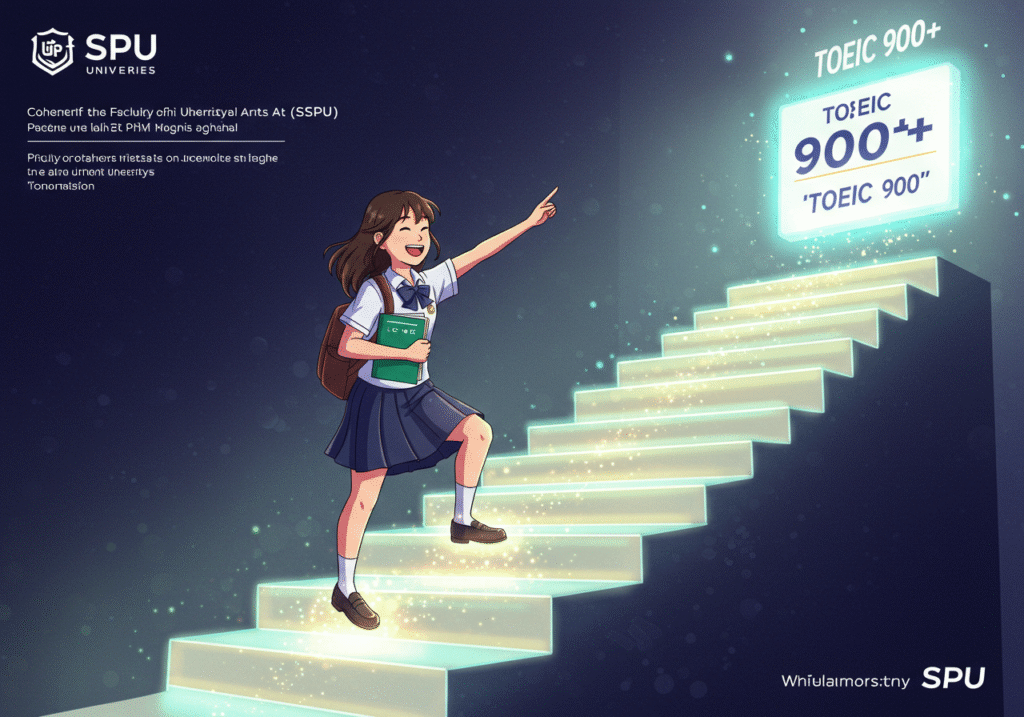 รีวิวเทคนิคเตรียมสอบ TOEIC เริ่มจากศูนย์สู่ 900+ ใน 1 เดือน ตามสไตล์นิสิตคณะศิลปศาสตร์ SPU
