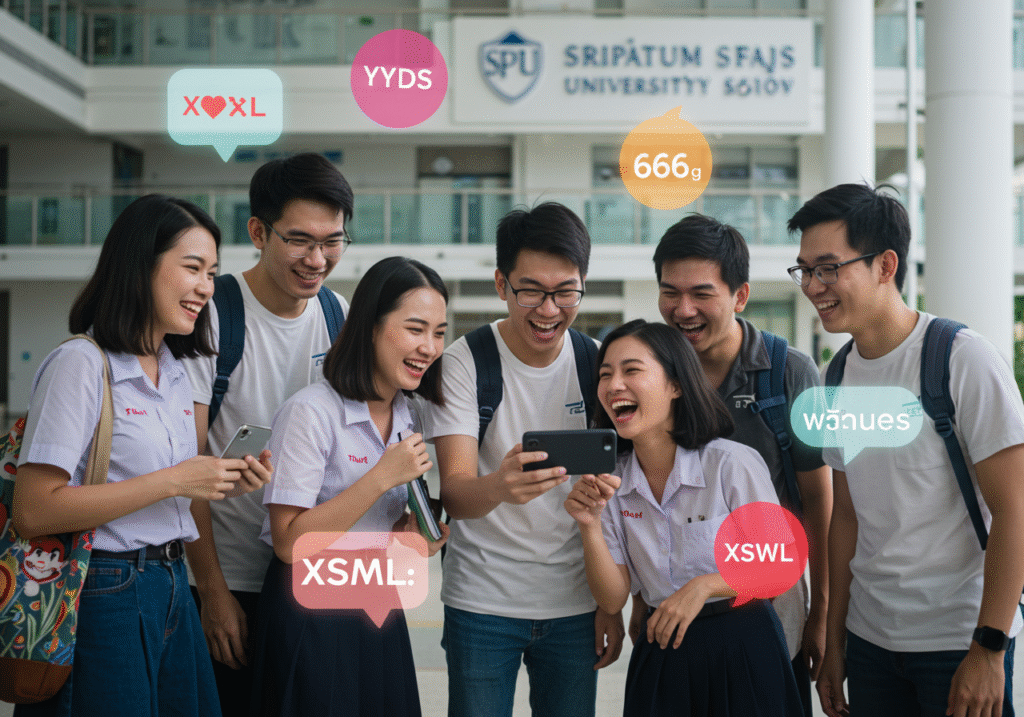 ศัพท์สแลงจีนสุดคูล! ฟาดสกิลวัยรุ่นในรั้วคณะศิลปศาสตร์ SPU