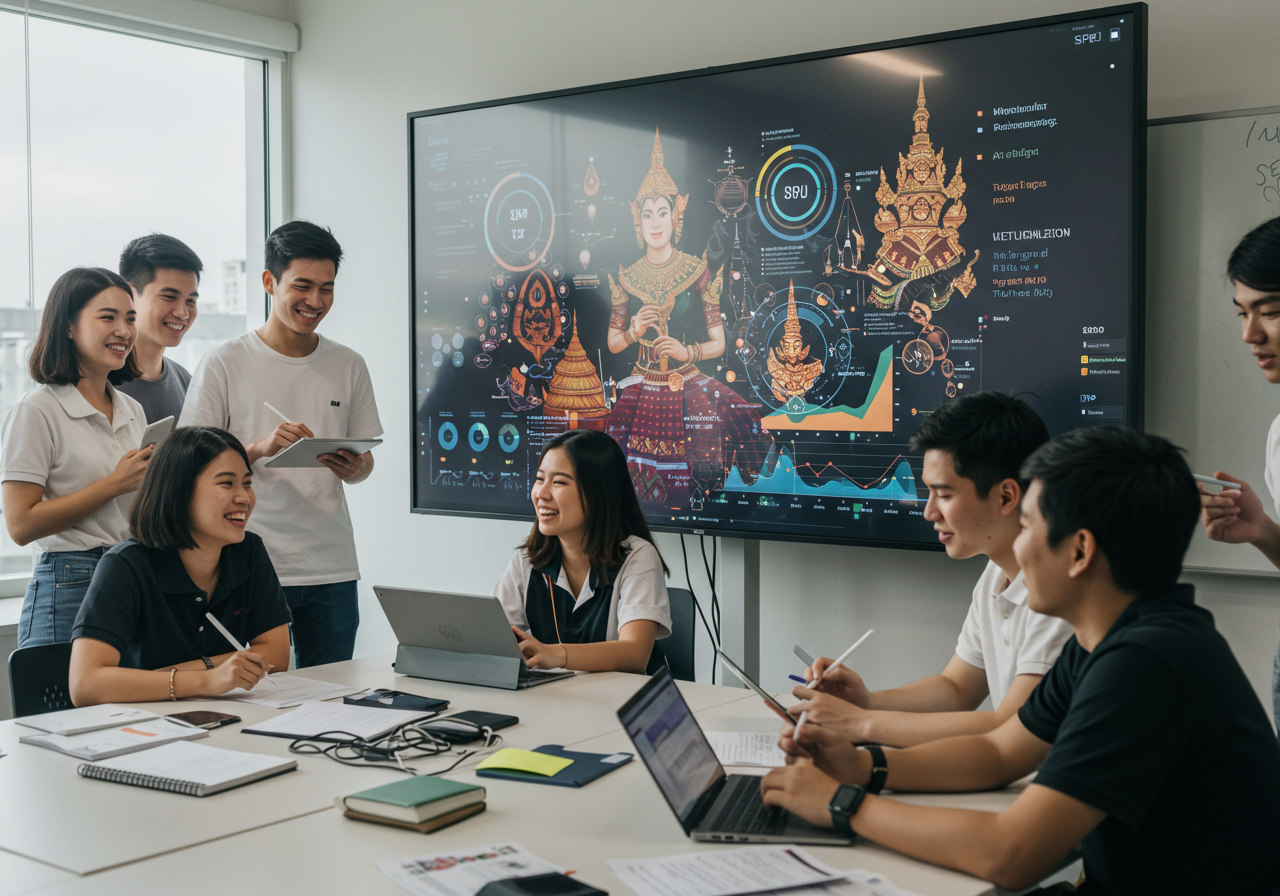 ศิลปะและวัฒนธรรมดิจิทัล: แนวโน้มใหม่ของการศึกษาคณะศิลปศาสตร์ที่ SPU