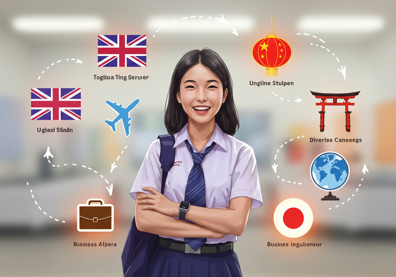 อัปสกิลภาษารับปี 2025 กับคณะศิลปศาสตร์ มหาวิทยาลัยศรีปทุม เก่ง 3 ภาษา ต่อยอดได้หลากอาชีพ