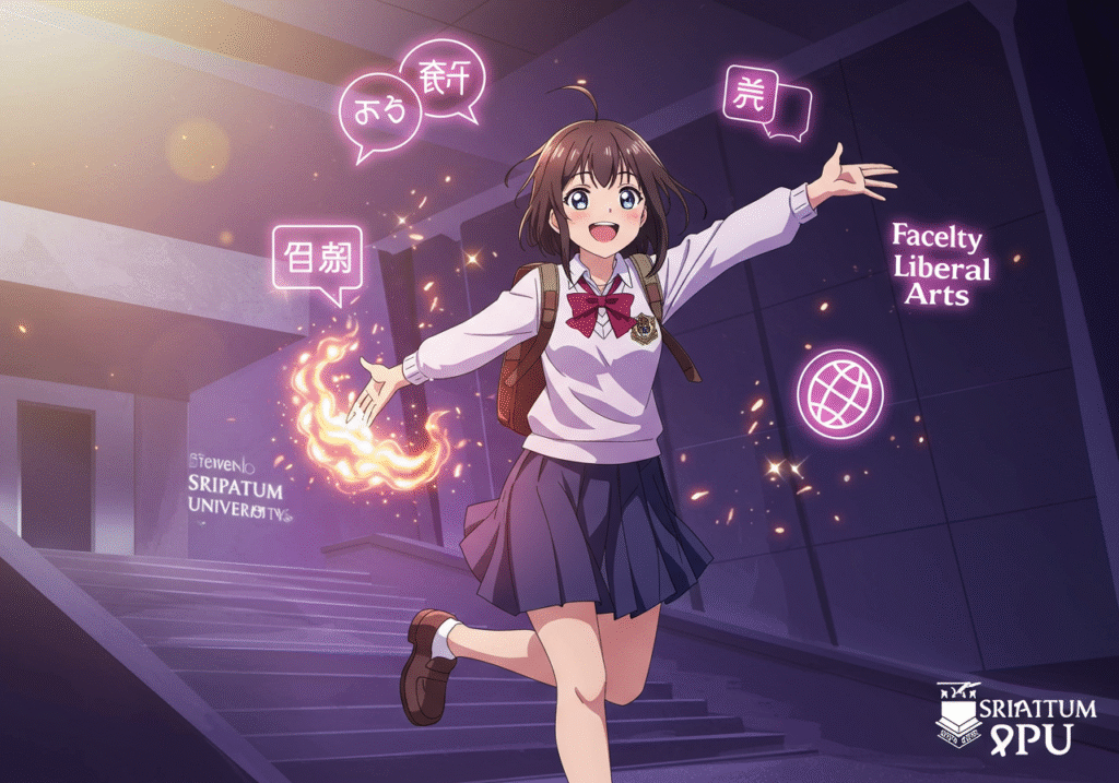 เคล็ดลับปรับไฟเรียนคณะศิลปศาสตร์ ม.ศรีปทุม ให้กลับมามีแพสชั่นอีกครั้ง