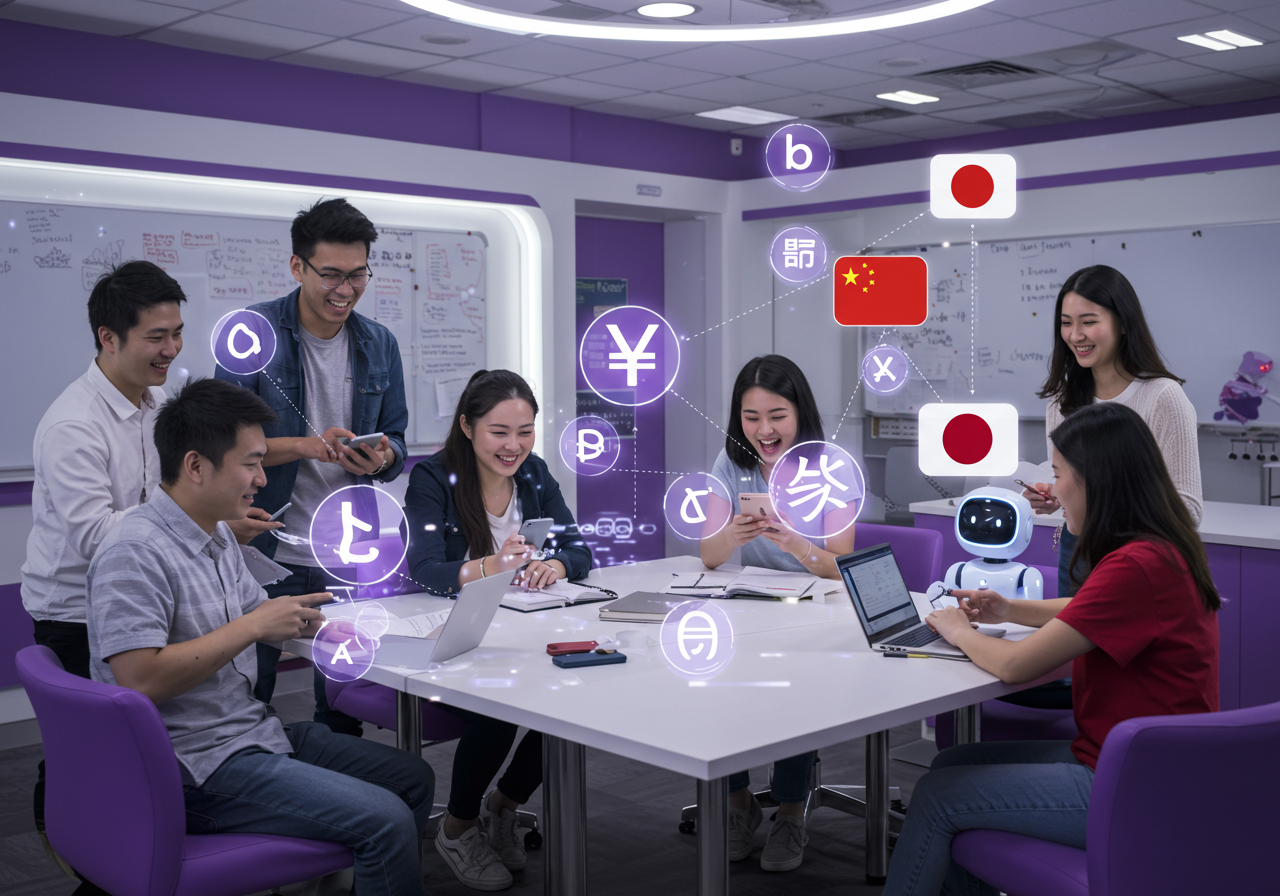 เคล็ดลับฝึกภาษาอังกฤษ จีน ญี่ปุ่นด้วย AI ที่คณะศิลปศาสตร์ SPU