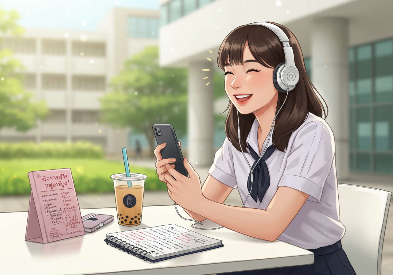 เคล็ดลับพิชิตการฟังเร็วภาษาอังกฤษกับ Podcast: ประสบการณ์จากรุ่นพี่ศิลปศาสตร์ SPU