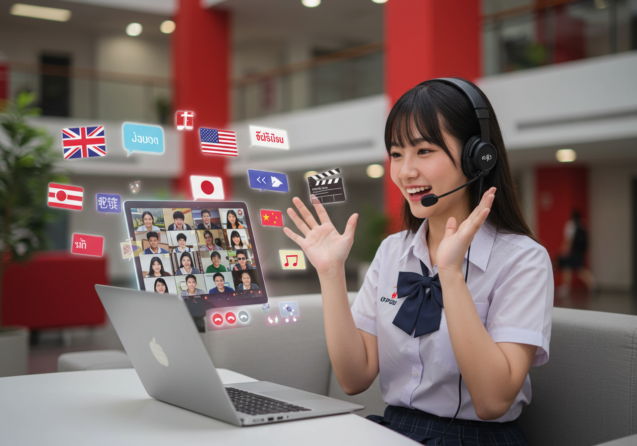 เทคนิคฝึกภาษาอย่างสร้างสรรค์ในยุคดิจิทัลสำหรับชาวศิลปศาสตร์ SPU