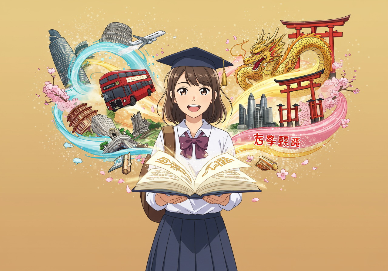 เปรียบเทียบ 3 ภาษาเด่น คณะศิลปศาสตร์ SPU: อังกฤษ จีน ญี่ปุ่น เส้นทางสู่อาชีพอินเตอร์