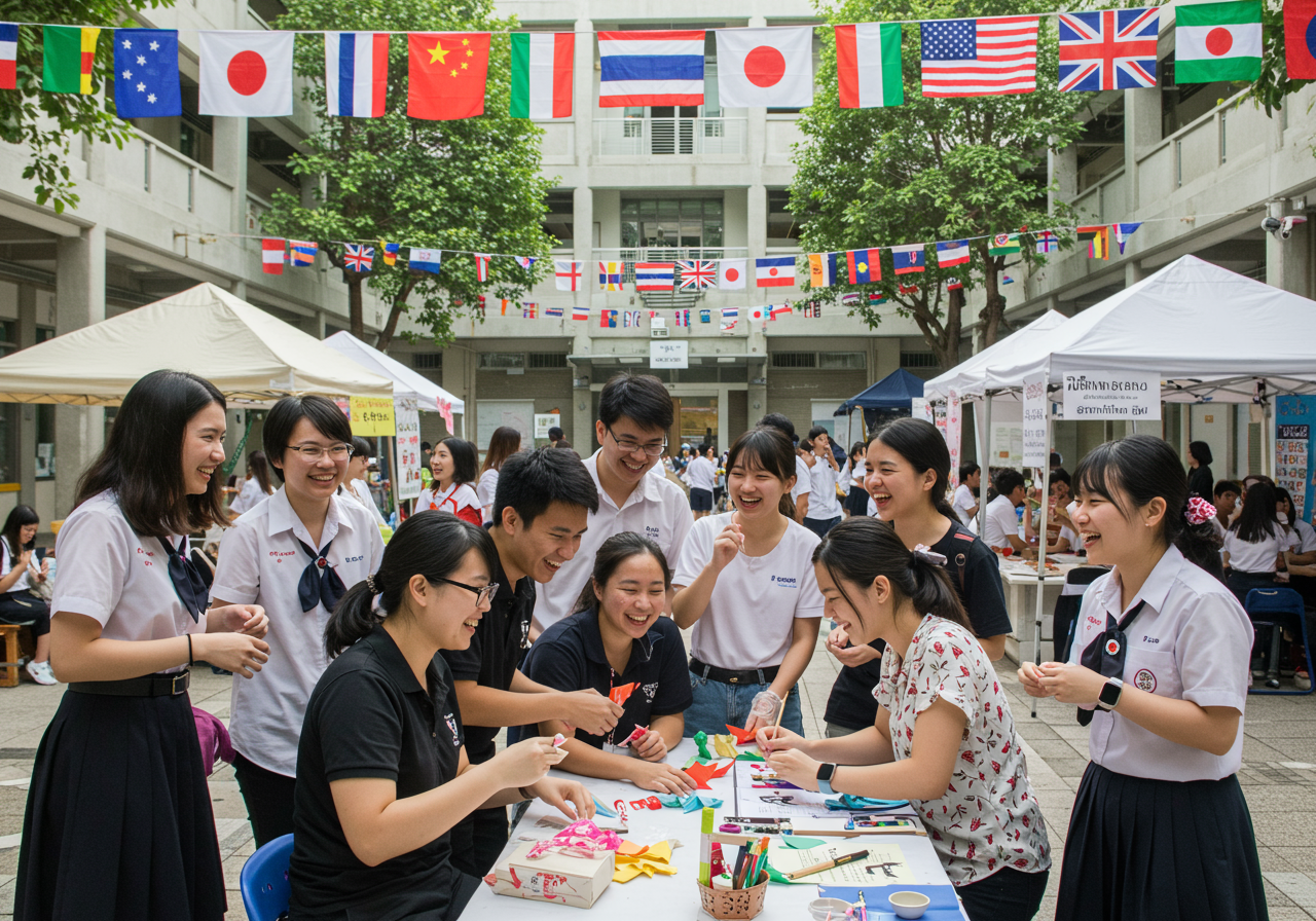 เปิดประสบการณ์จริง: การเรียนซึมซับวัฒนธรรมกับคณะศิลปศาสตร์ มหาวิทยาลัยศรีปทุม