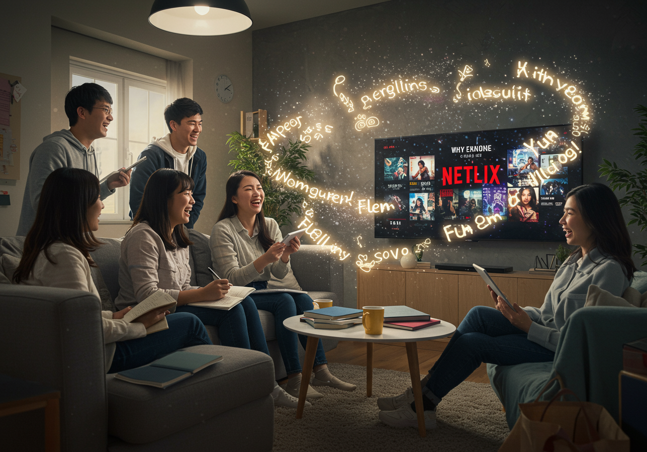 เปิดห้องเรียน Netflix กับคณะศิลปศาสตร์ ม.ศรีปทุม: 3 เทคนิคดูซีรีส์ให้เก่งภาษาด้วยตัวเอง