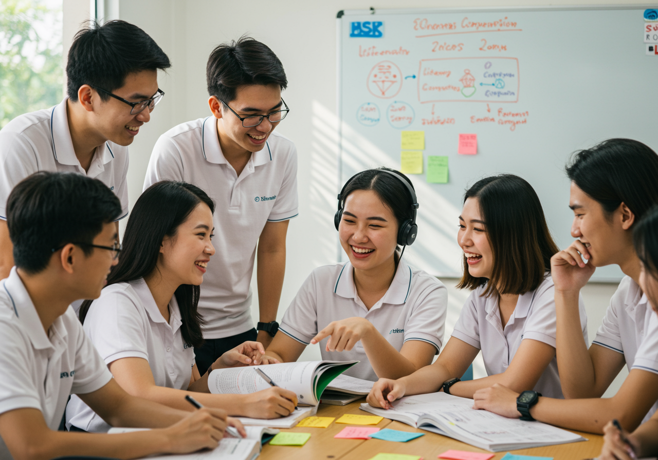 เปิดโลกภาษาจีนกับคณะศิลปศาสตร์ SPU: คลินิกติวสอบ HSK 4 เน้นเทคนิคฝึกเข้าใจบทสนทนา