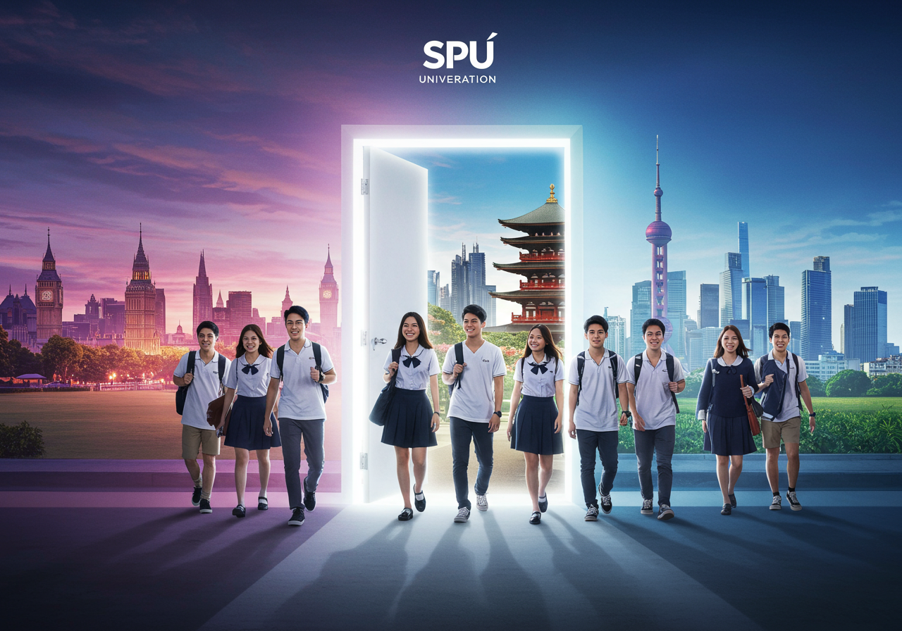 เรียน 3 ภาษาสุดปัง (อังกฤษ ญี่ปุ่น จีน) ที่คณะศิลปศาสตร์ SPU เปิดประตูสู่อาชีพโกอินเตอร์