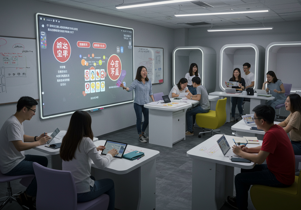 เรียนภาษาจีนผ่าน Active Learning: เส้นทางพัฒนาทักษะของเด็กศิลปศาสตร์ SPU ยุคดิจิทัล