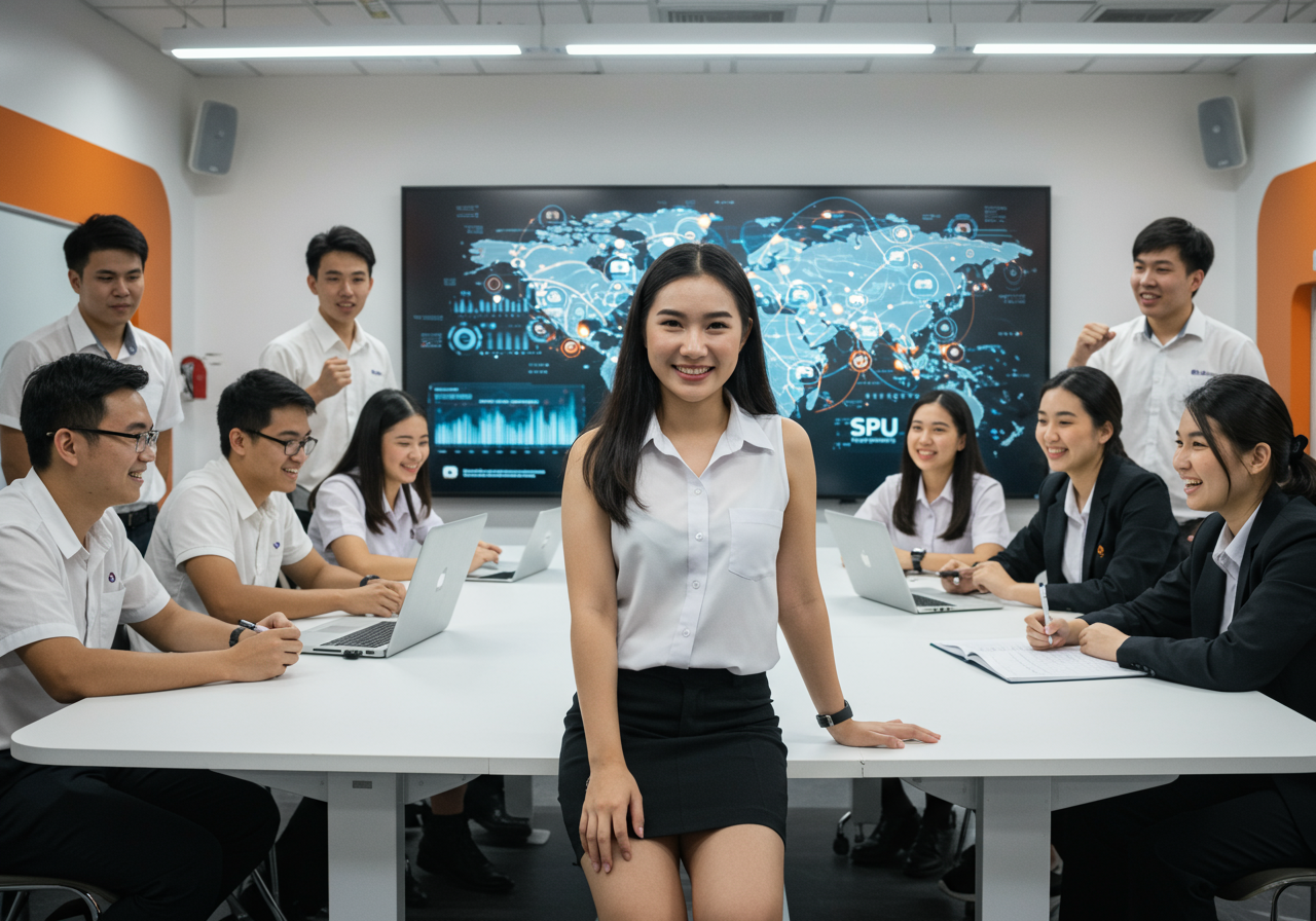 เรียนศิลปศาสตร์ SPU สร้างเครือข่ายธุรกิจโลก ด้วย Business English