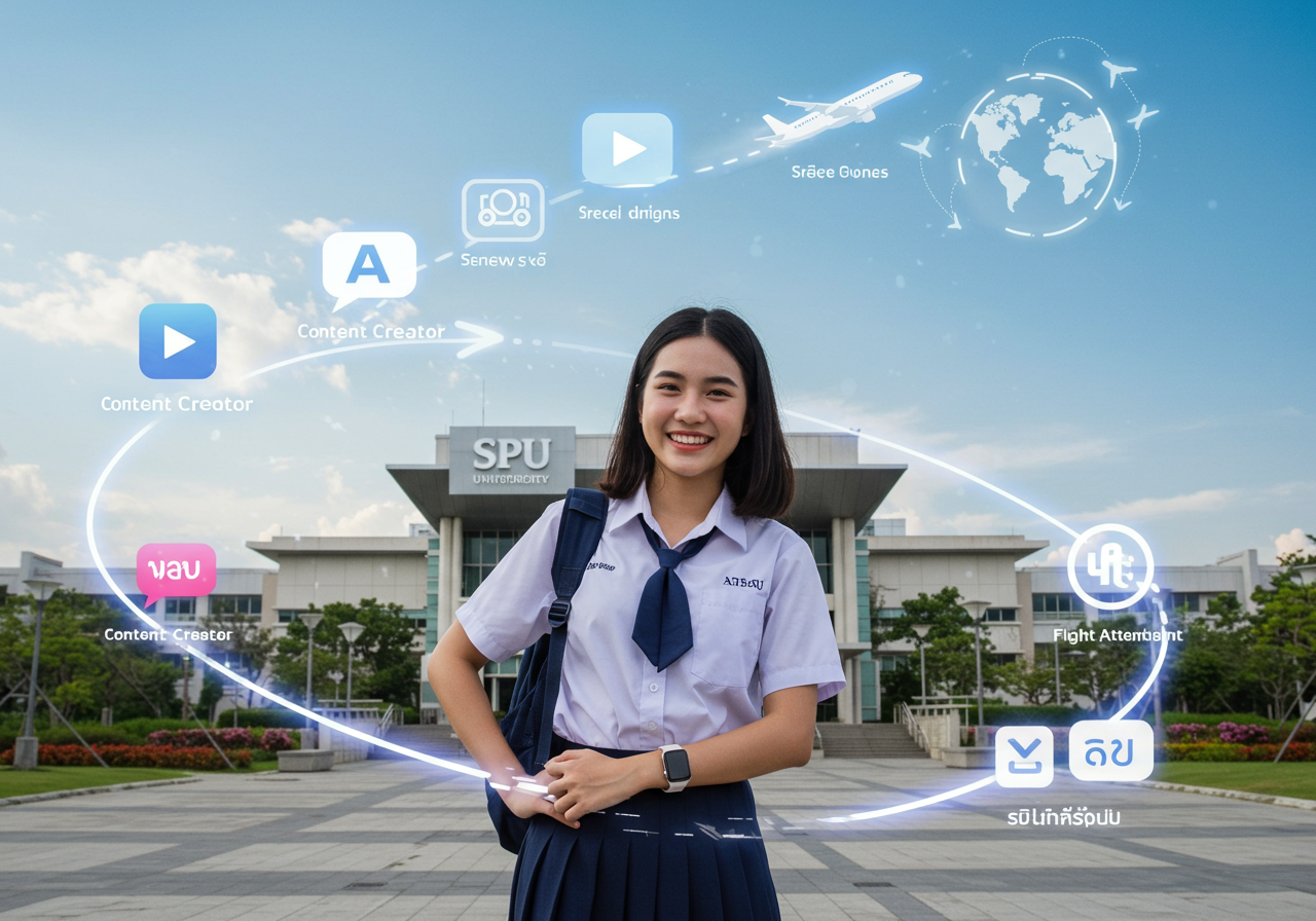 เรียนศิลปศาสตร์ที่ SPU: พิชิตสกิลภาษา ปั้นอาชีพสื่อสารยุคดิจิทัล
