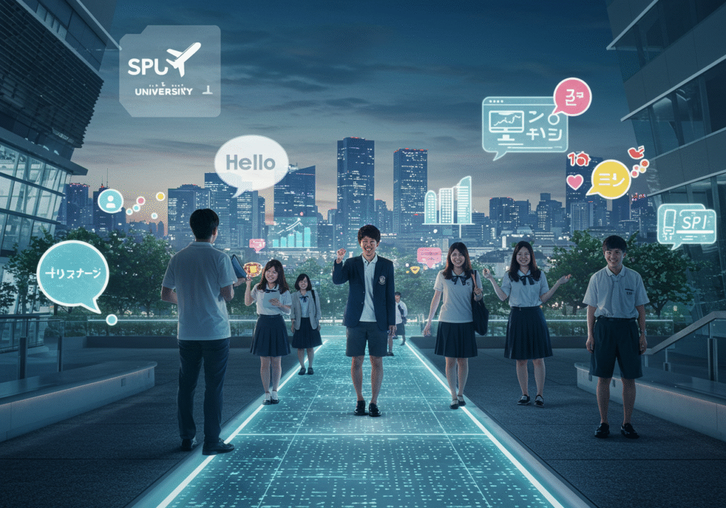 เส้นทางฝึกภาษาอังกฤษ-ญี่ปุ่นเพื่ออาชีพอินเตอร์กับ SPU คณะศิลปศาสตร์