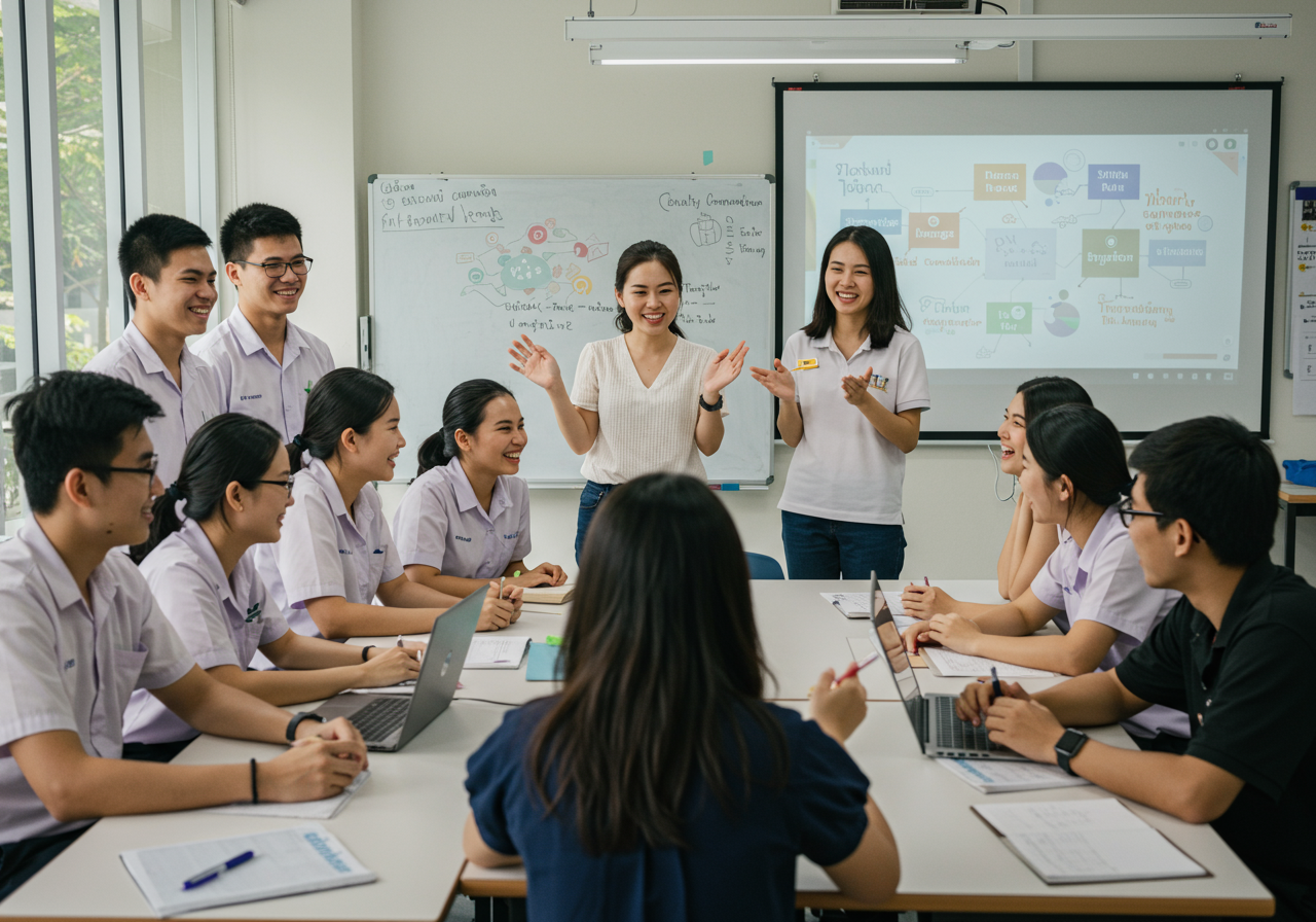 เส้นทางสู่ความเป็นเลิศด้านภาษา: ประสบการณ์เรียนคณะศิลปศาสตร์ ที่ SPU