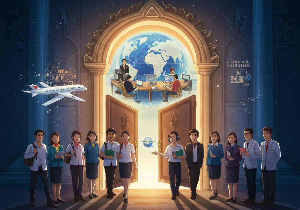 เส้นทางอาชีพสายศิลปศาสตร์: จบคณะศิลปศาสตร์ SPU ทำงานอะไรได้บ้าง?