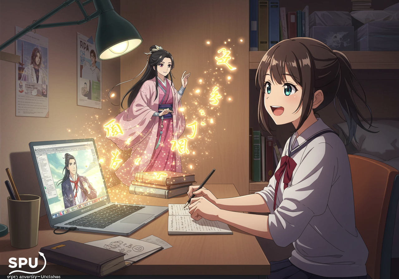 แรงบันดาลใจจากซีรีส์จีน: ฝึกจีนพูดคล่องกับคณะศิลปศาสตร์ มหาวิทยาลัยศรีปทุม (SPU)