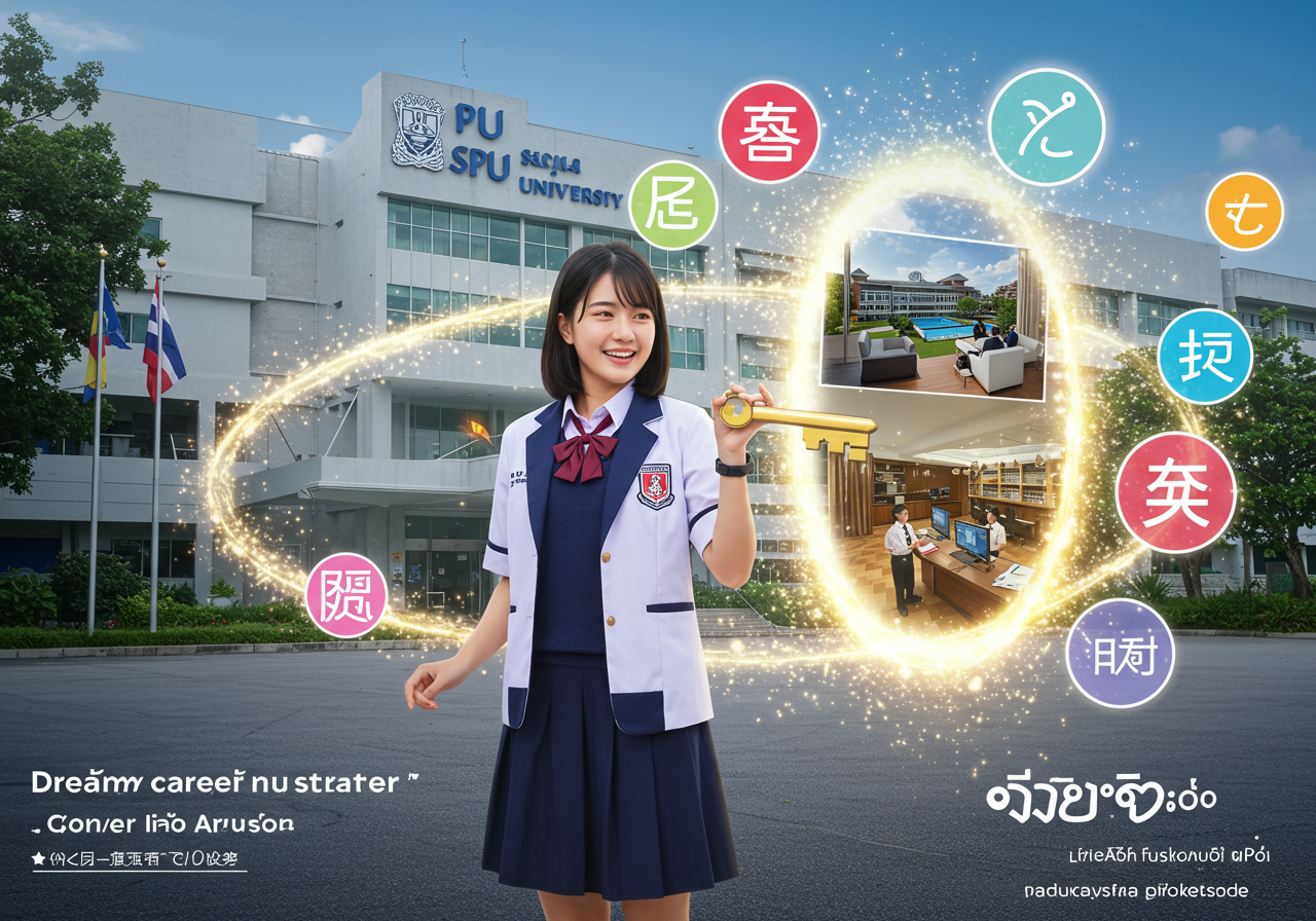 ไขความลับ! ทำไมคณะศิลปศาสตร์ SPU ถึงตอบโจทย์คนรุ่นใหม่ที่อยากสร้างรายได้ด้วยภาษา