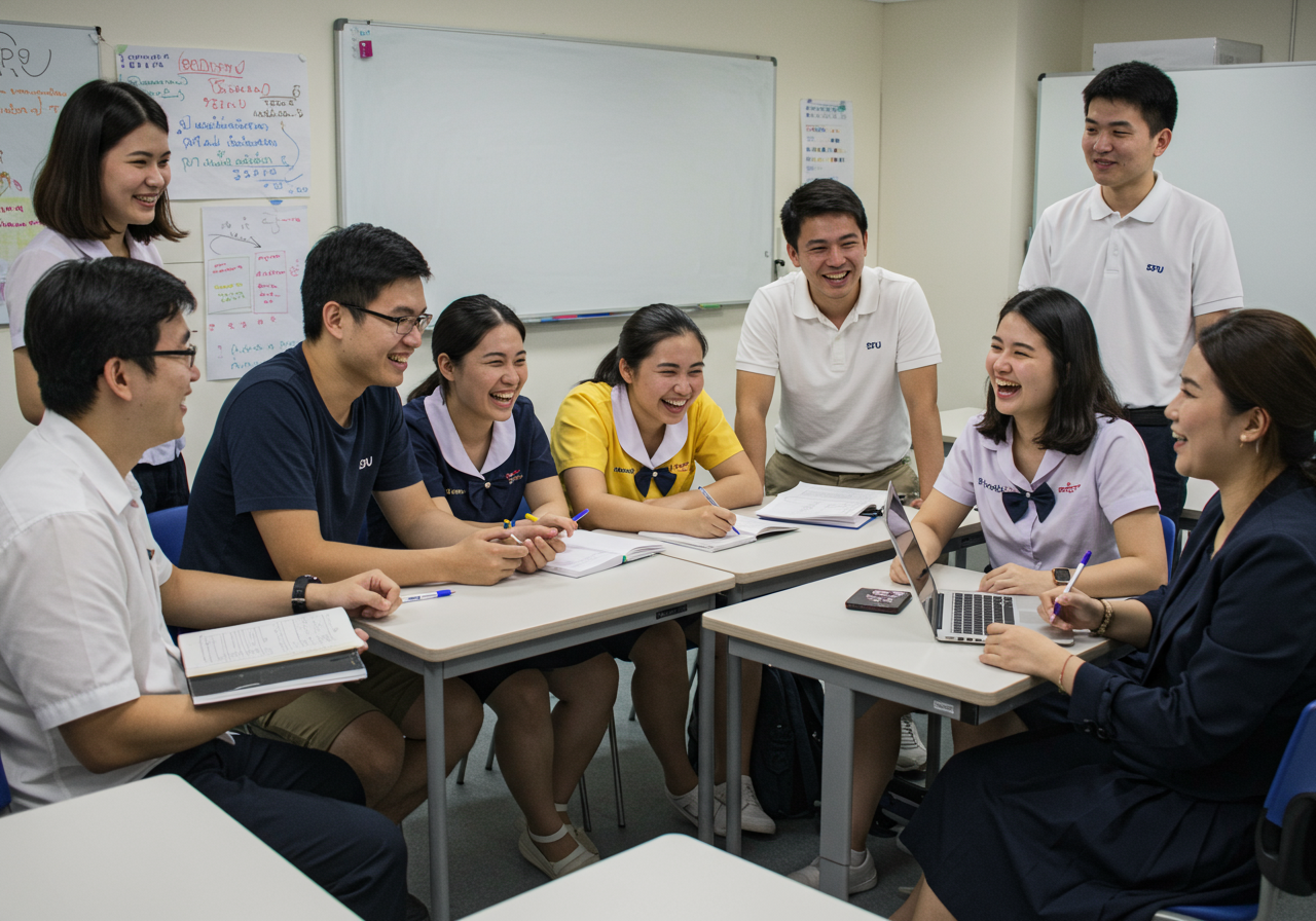 ไม่ต้องกลัวพูดผิด! สร้างความมั่นใจใช้ภาษาอังกฤษในรั้ว SPU คณะศิลปศาสตร์
