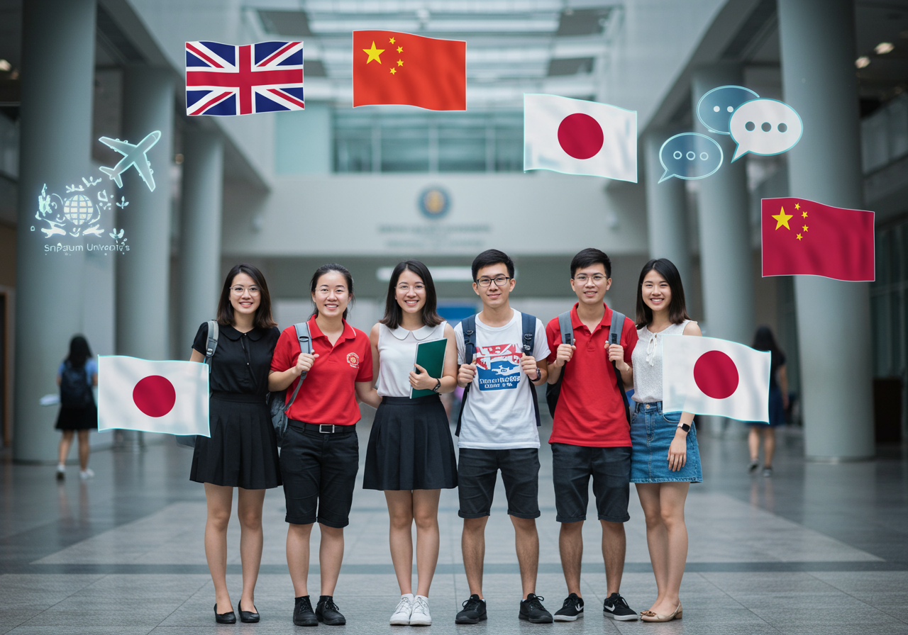 3 ภาษาเด่น คณะศิลปศาสตร์ มหาวิทยาลัยศรีปทุม ที่ตลาดงานต้องการตัว