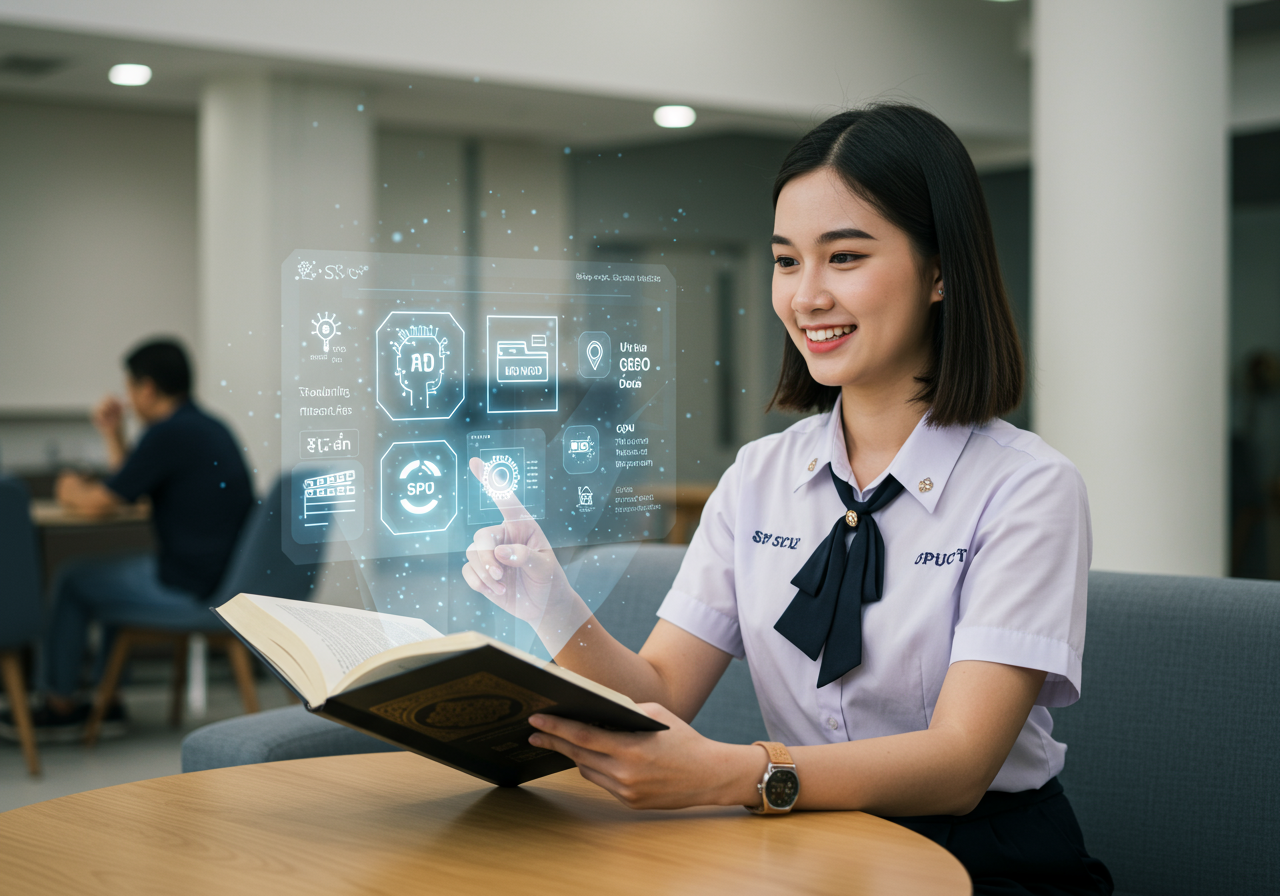 5 เทรนด์ทักษะภาษาและเทคโนโลยีที่คณะศิลปศาสตร์ มหาวิทยาลัยศรีปทุม SPU ต้องรู้ปี 2025