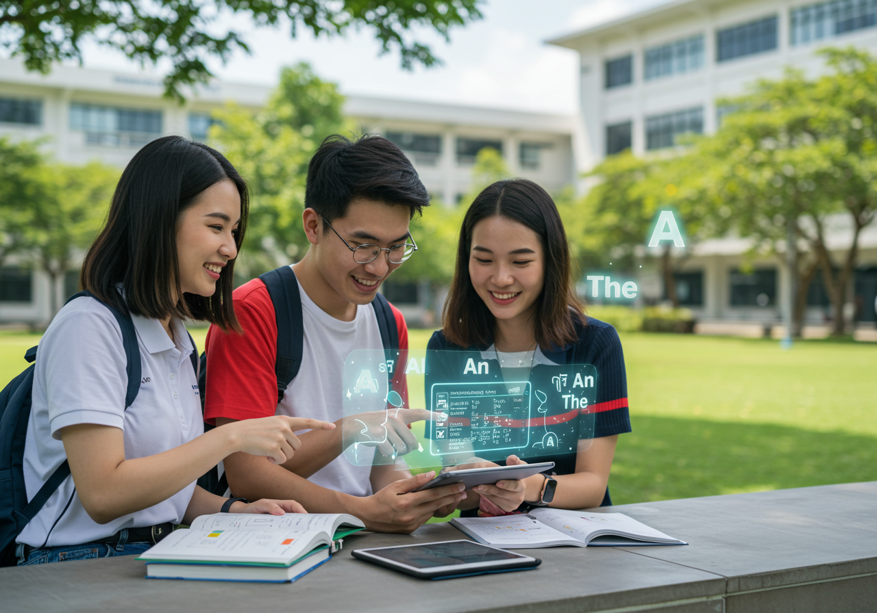 Articles: A, An, The กับการพัฒนาทักษะภาษาอังกฤษของนักศึกษาคณะศิลปศาสตร์ มหาวิทยาลัยศรีปทุม (SPU)