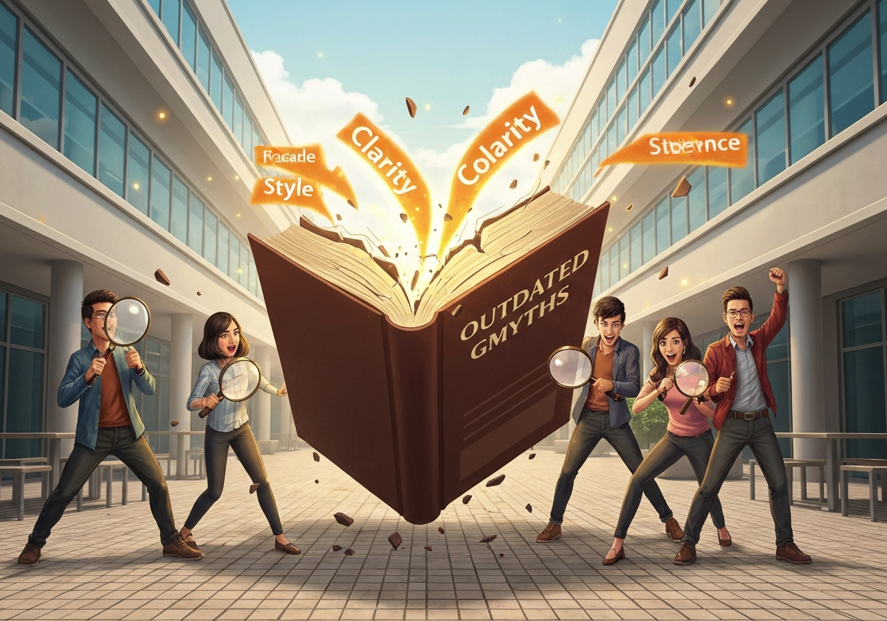 Grammar Myth Busters: เจาะลึกความเข้าใจผิดด้านไวยากรณ์ในหมู่นักศึกษาคณะศิลปศาสตร์ SPU