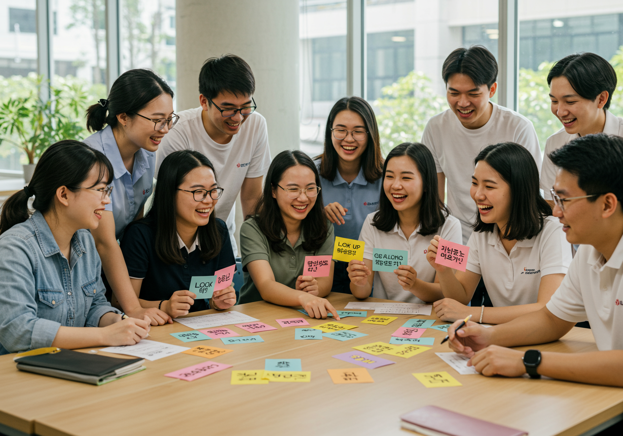 Workshop Phrasal Verbs: Look Up, Turn Down, Get Along กับกิจกรรมภาษาอังกฤษในคณะศิลปศาสตร์ SPU