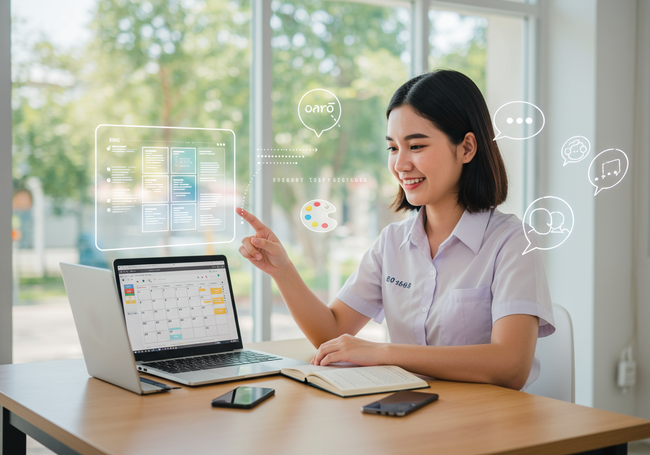 การบริหารจัดการเวลา: ทักษะสำคัญสำหรับนักศึกษาคณะศิลปศาสตร์ มหาวิทยาลัยศรีปทุม