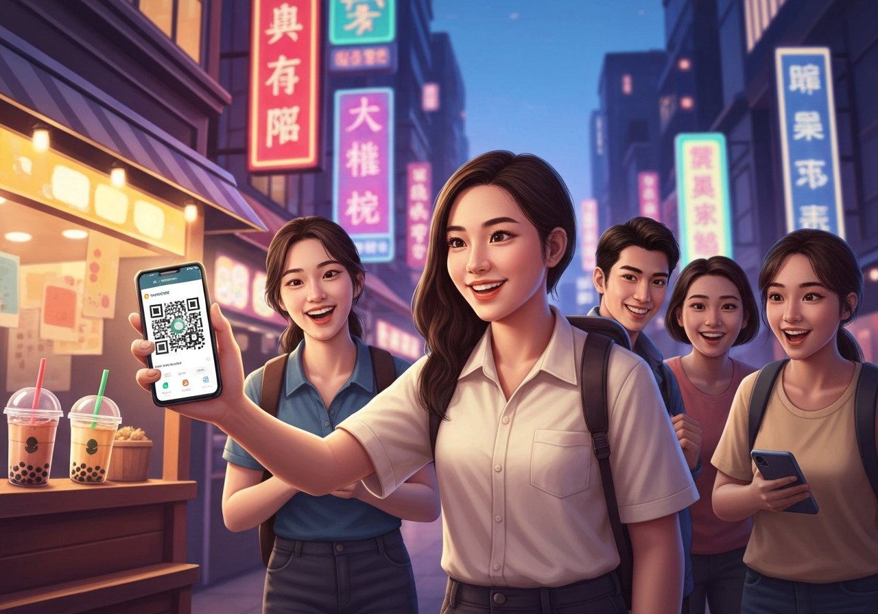 การใช้จ่ายดิจิทัลในจีน: สิ่งที่นักศึกษาคณะศิลปศาสตร์ มหาวิทยาลัยศรีปทุม ต้องเตรียมตัว