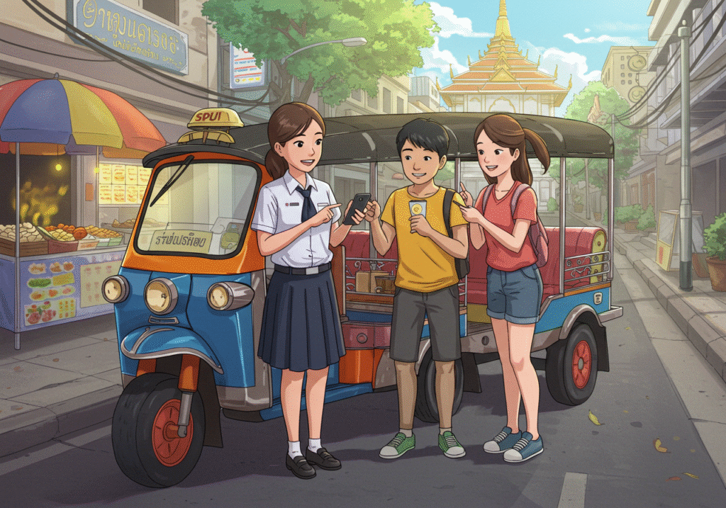 คำพูดจีนที่ควรรู้สำหรับการเดินทางในกรุงเทพฯ : บทสนทนาเอาตัวรอดโดยคณะศิลปศาสตร์ SPU