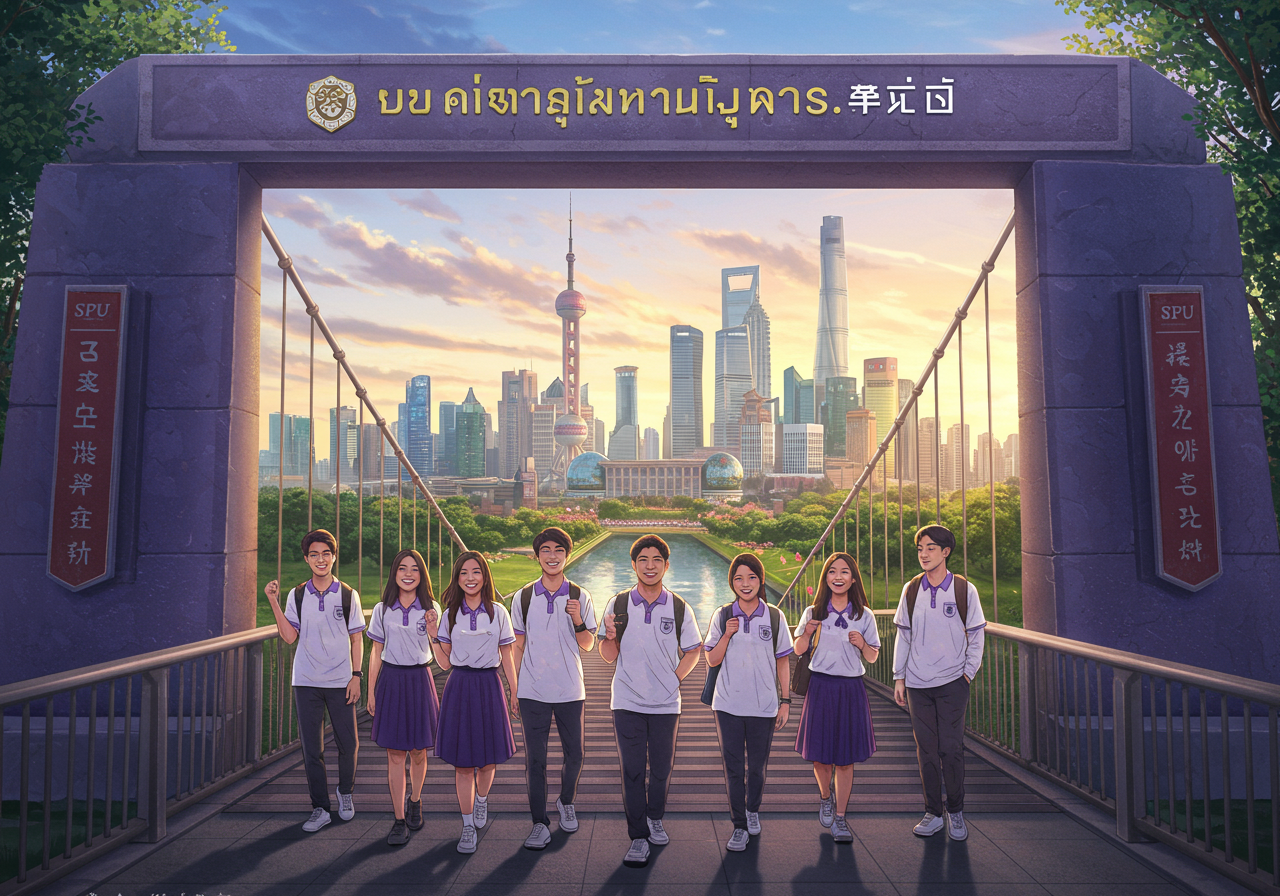 ทักษะที่องค์กรจีนมองหา: เปิดมุมมองศิลปศาสตร์จาก SPU สู่โอกาสฝึกงานในระดับสากล