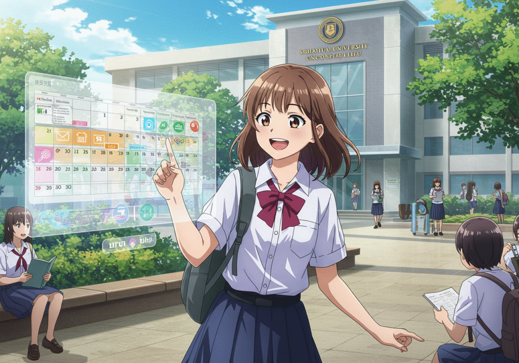 วันที่สำคัญในชีวิตนักศึกษา SPU: กำหนดการเรียน กิจกรรม สอบ และฝึกงาน